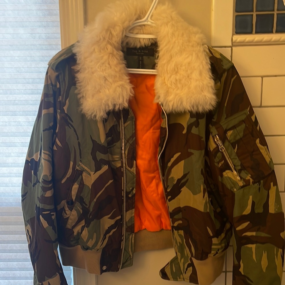 Rag & Bone Bomber! Size Large, great condition